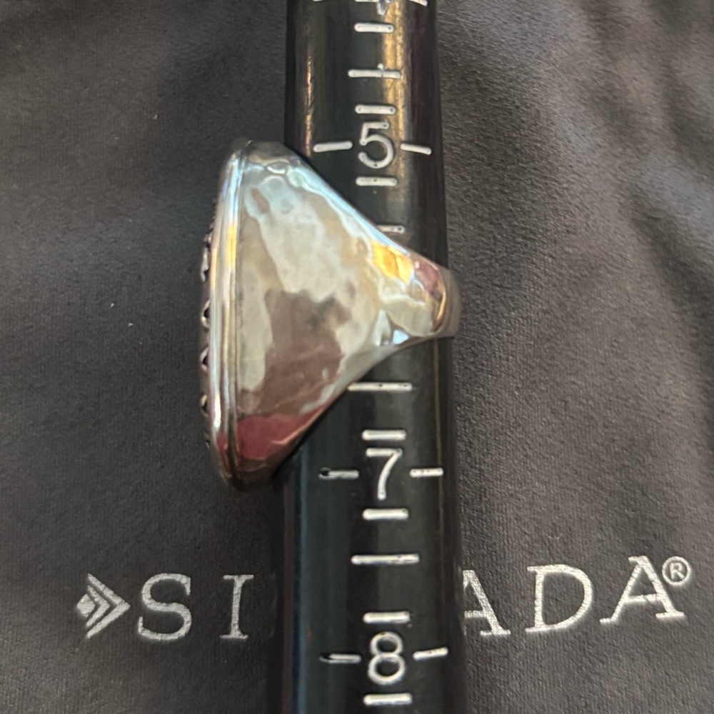 Silpada Sterling Silver Reflection Statement Ring… - image 5